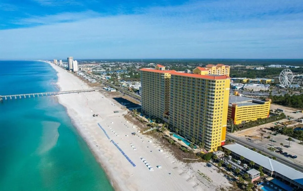 Calypso 208 East Direct Gulf Front Exceptional Daire Panama City Beach