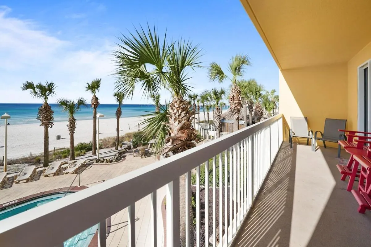 Calypso 208 East Direct Gulf Front Exceptional Daire Panama City Beach